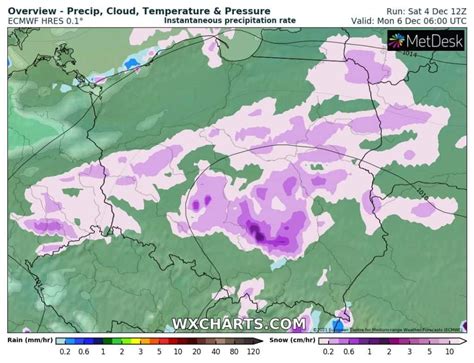 Atak zimy w regionie 05 11 12 2021 Silny mróz i śnieżyce Fani Pogody