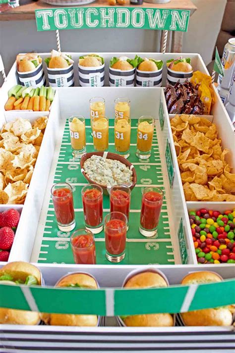 Super Bowl Centerpieces
