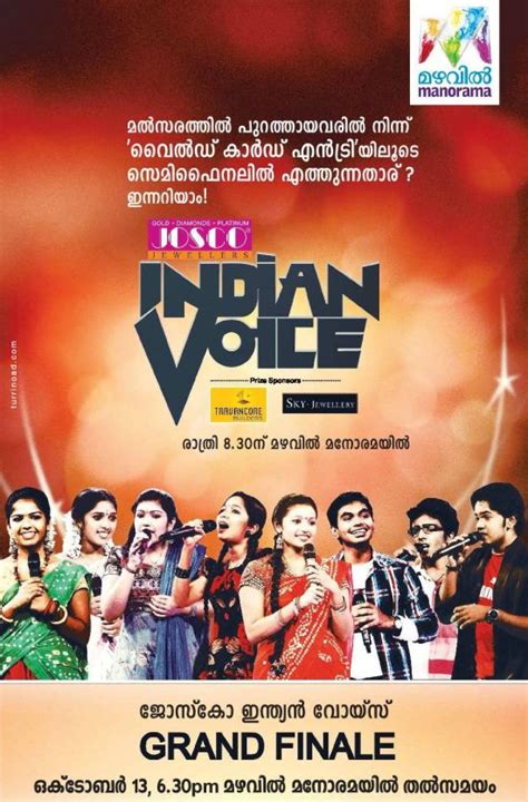 Josco Indian Voice Grand Finale Live On Mazhavil Manorama