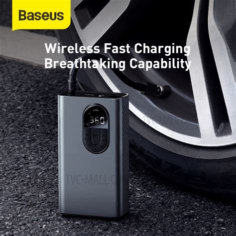 BASEUS Energy Source Inflator Pump Wireless Intelligent Air Pump – Tarnish