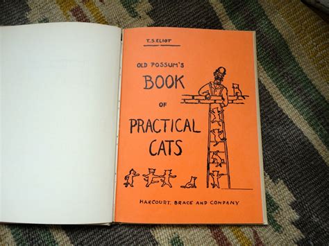 T S Eliot Old Possum S Book Of Practical Cats First By Kimbuilt