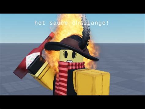 Hot Sauce Challange Roblox Animation YouTube