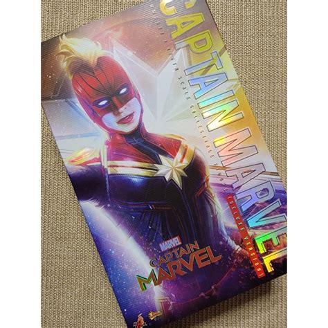 全新未拆 野獸國 Hot Toys MMS522 驚奇隊長 豪華版 Captain Marvel 卡蘿丹佛斯 可動 蝦皮購物