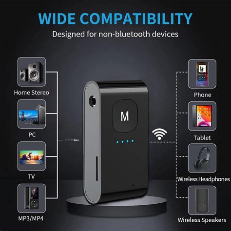 Transmitator bluetooth cu baterie incorporata Penccor, bluetooth 5.0 ...