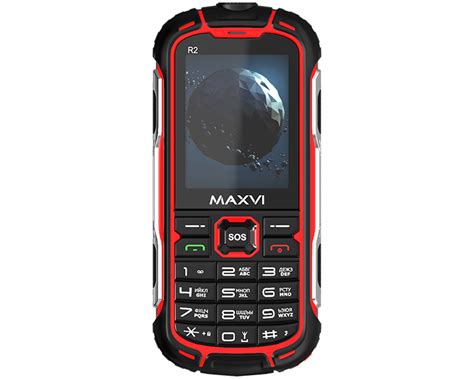Maxvi R2: кнопочный телефон с IPS-экраном и защитой от воды по IP68 ...