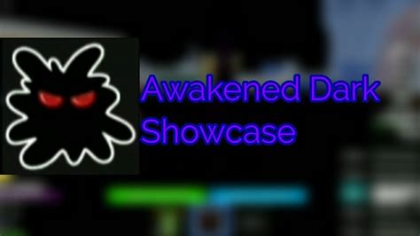 Awakened Dark Devil Fruit Showcase Blox Piece YouTube