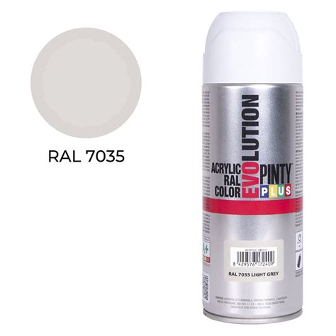 Pinty Plus Tinta Spray RAL 7035 400ml Cinzento Bricoinn Sprays