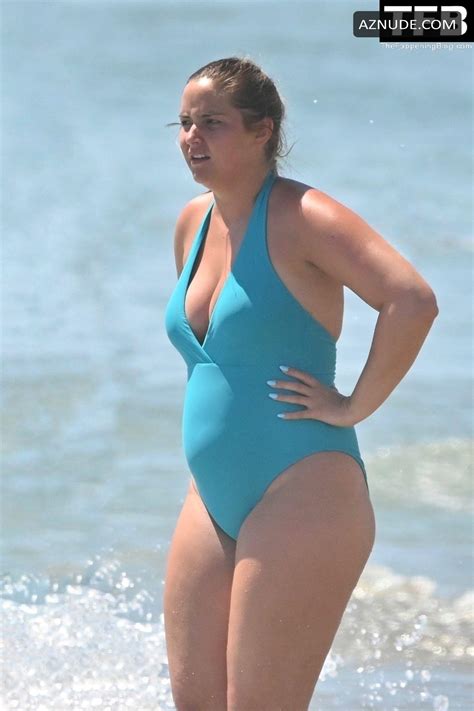 Jacqueline Jossa Sexy Seen Flaunting Her Bikini Body Wearing A One Piece Swimsuit In Marbella