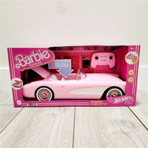 Barbie The Movie Hot Wheels RC Corvette Remote Control Car 2023 Mattel Brand New 194735170890 EBay