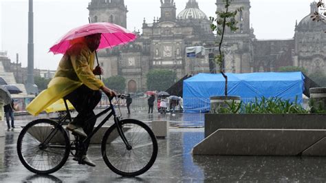 Lluvias fuertes en CDMX hoy 26 julio de 2024 alerta en alcaldías UnoTV