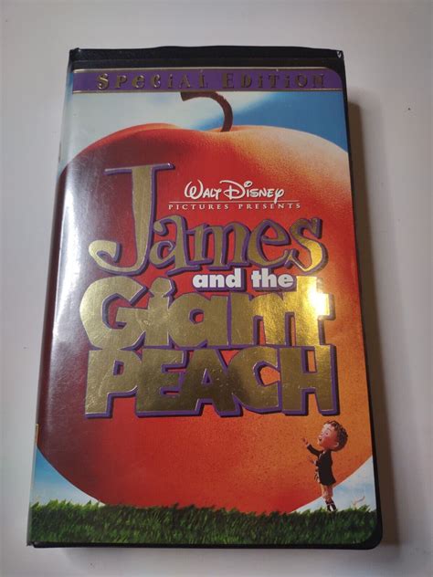 James And The Giant Peach VHS 2000 Special Edition 786936129724 EBay