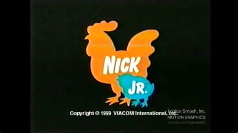 Nick Jr Logo 1999