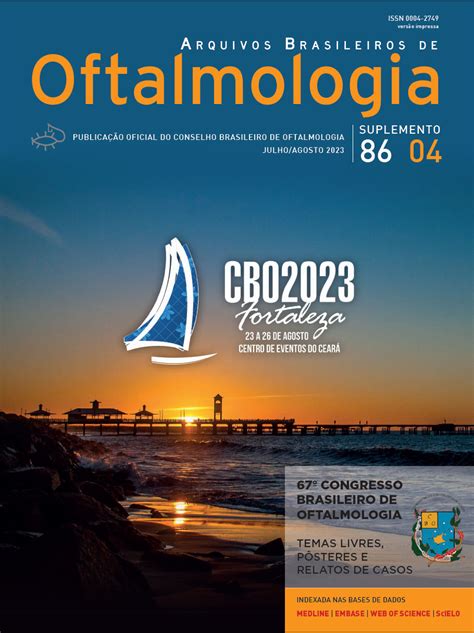 Arquivos Brasileiros De Oftalmologia Past Issues Volume 86 2023