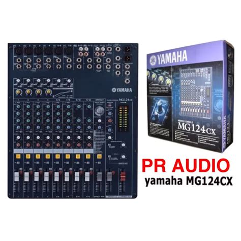 Mixer Yamaha MG 124CX / MG124CX / MG 124 CX ( 12 Channel ) | Lazada ...