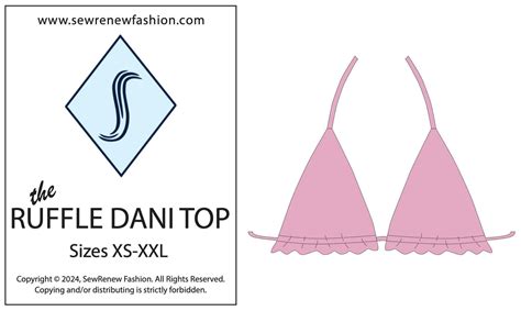 Triangle Bikini Top Sewing Pattern Bundle Swimwear Top Sewing Patterns In Deal On Triangle