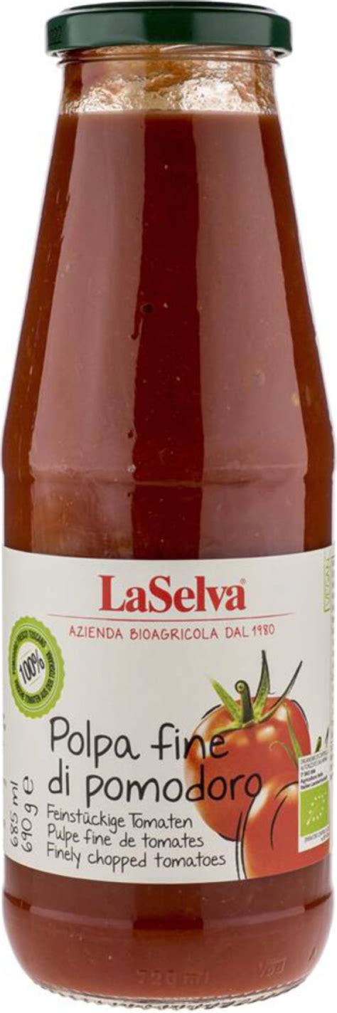 LaSelva Bio fina paradižnikova mezga 690 g Piccantino Slovenija