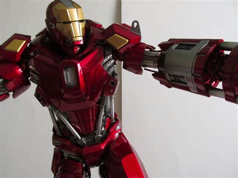 Hot Toys Th Scale Power Pose Series Iron Man Mark Xxxv Red Snapper Toy Re Action