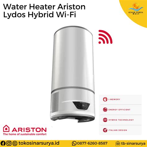 Ariston Lydos Hybrid Wi Fi Water Heater Toko Toss