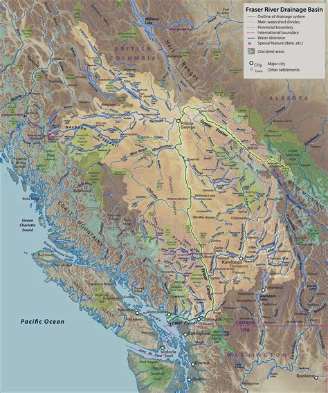 Fraser River Basin Maps On The Web