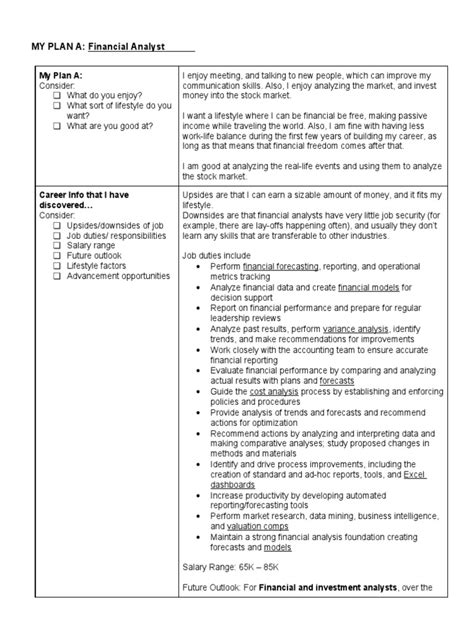 Revised Transition Plan Plan A And Plan B Pdf Financial Analyst Audit