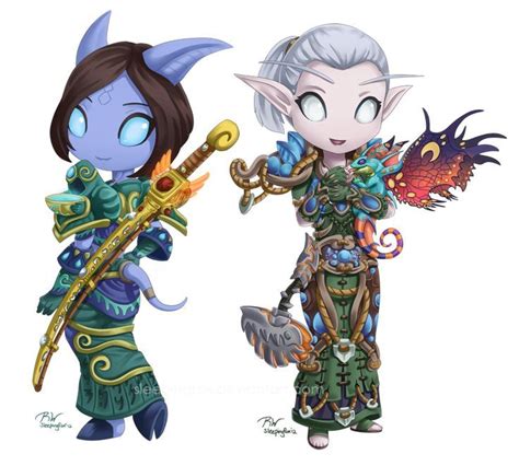 Warcraft Art Chibi World Of Warcraft