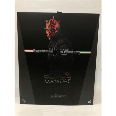 READY STOCK BIB HOT TOYS DX16 STAR WARS EPISODE I THE PHANTOM MENACE DARTH MAUL 1 6TH SCALE