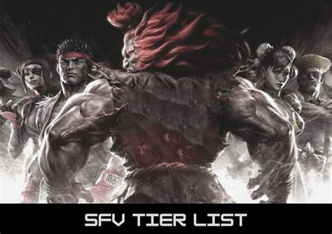 Street Fighter V Tier List All Characters Ranked V 7 010 TopTierList