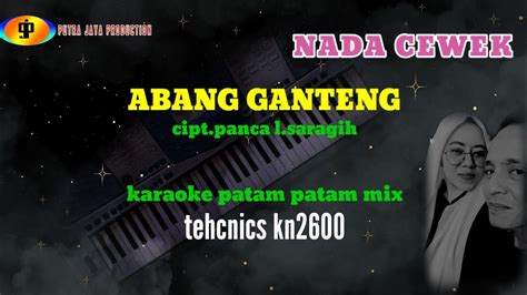 ABANG GANTENG Karaoke Patam Patam Mix Versi Kn2600 Cipt Panca L