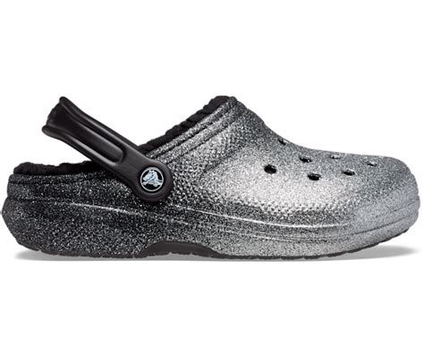 Silver Crocs With Glitter Atelier Yuwaciaojp