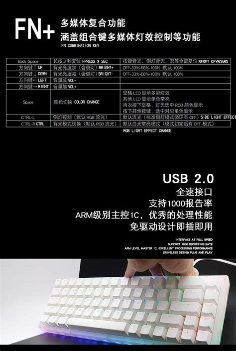 Zeeyoo Key Custom Mechanical Keyboard Kit Pcb Case Hot Swappable Switch Socket Support