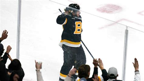 Bruins Brad Marchand has 2 goals, assist in return