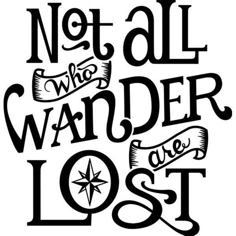 Not All Who Wander Are Lost Vinyl Decal Sticker For Car Truck Window