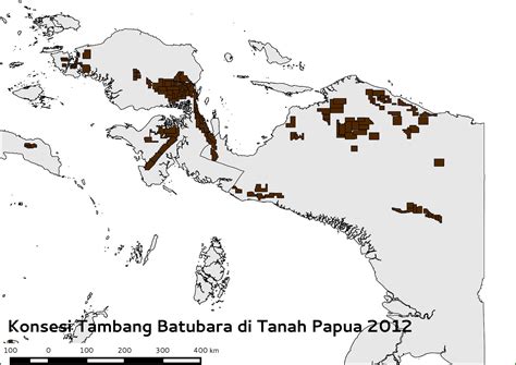 Gambar Peta Persebaran Batu Bara Di Indonesia