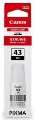 Specification sheet (buy online): CANON GI-43 BK Canon GI-43 Black ink ...