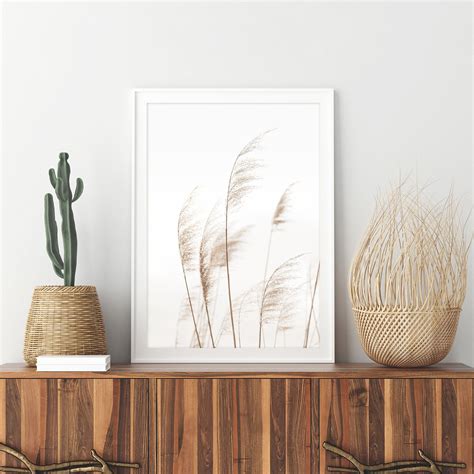 Sea Grass Print Neutral Wall Art Beach Decor Coastal Art Print Etsy