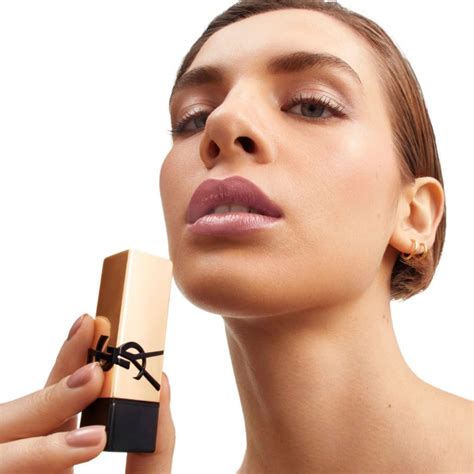 Son YSL N Tribute Nude Pink Nude Màu Hồng Nude Ánh Tím Đẹp Nhất