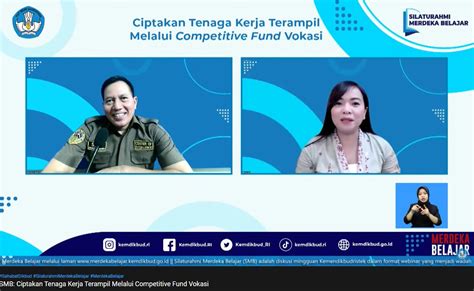 Kemendikbudristek Dorong Competitive Fund Vokasi Untuk Ciptakan Tenaga