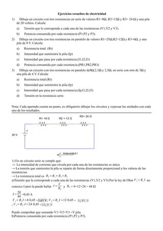 Examen Resuelto Electricidad PDF