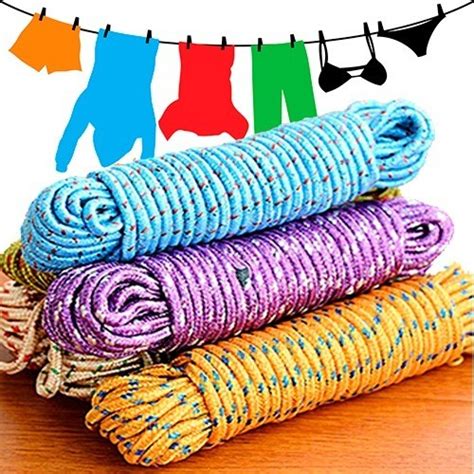 Corda De Varal Resistente - Corda para Varal de Nylon Trançado Grossa e Resistente 10/20/30/40 ...