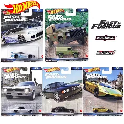 Hot Wheels Coche De Juguete Para Ni Os Original Premium Fast Furious
