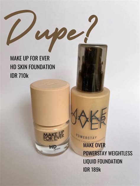 Hd Makeup Forever Foundation Dupe Saubhaya Makeup