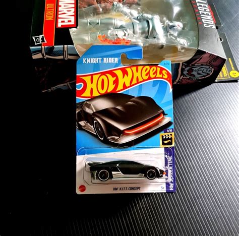 Hot Wheels Knight Rider Hw K I T T Concept Black Silver Hotwheels Screen Time
