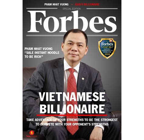 Forbes Vinh Danh ông Phạm Nhật Vượng