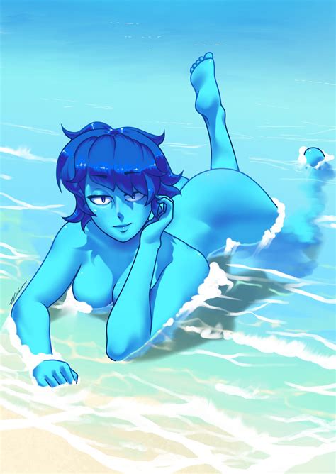 Nude Lapis On The Beach NuminexTheSlayer Steven Universe R Rule