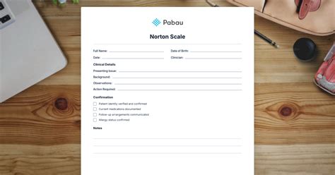 norton scale    pabau
