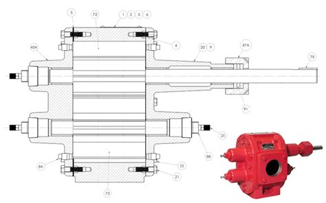 Roper Pumps 5600 Series Rebuild Kits John M Ellsworth Co Inc