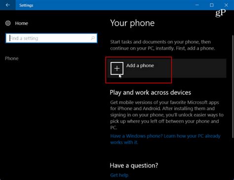 Connect Your Android Phone To Windows 10 With Continue On Pc