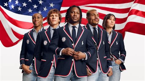 Ralph Lauren Reveals Team Usa Uniforms For 2024 Olympic Opening