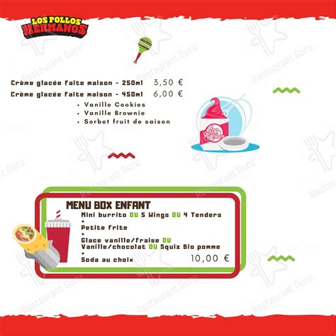 Menu At Los Pollos Hermanos Restaurant Cuers