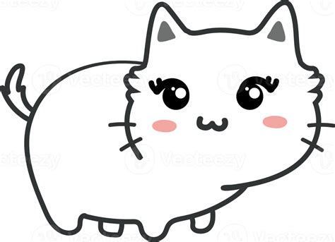 Cute Cat Cartoon Kitten Pet Png